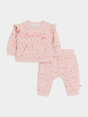 River Island Sweat-shirt Bébé Filles Fleuri Imprimé - Image 1 of 5