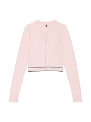 Heather roze met tulpenprint - Victoria's Secret-logo kabelgebreid slaapvest - Image 3 of 4