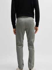 BOSS Grey Slim Chino Trousers - Image 2 of 5