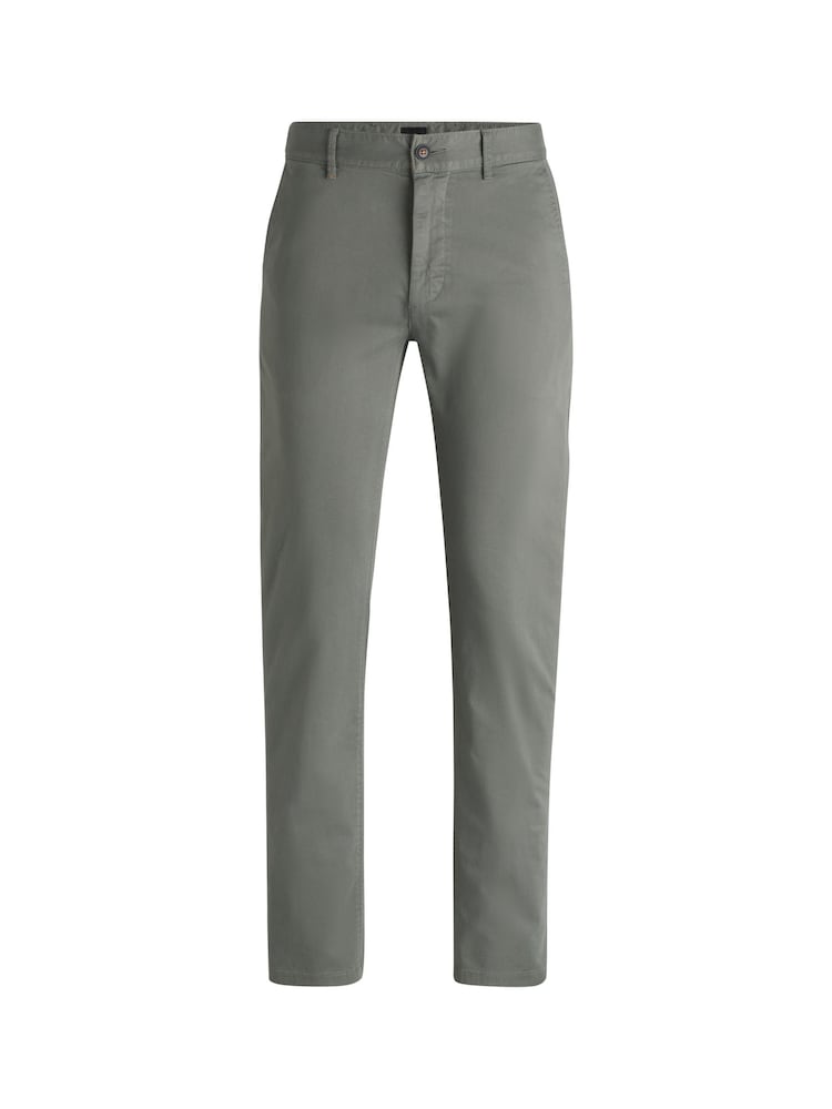 BOSS Grey Slim Chino Trousers - Image 5 of 5