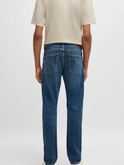 BOSS Blue Slim Fit Delaware Comfort Stretch Denim Jeans - Image 4 of 5