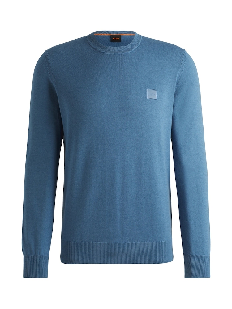 BOSS Blue Logo Patch Jumper - Image 5 of 5 BOSS Blue Logo Patch Jumper - Image 5 of 5