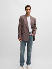 BOSS Blue Regular Fit Maine Comfort Stretch Denim Jeans Comfort Stretch Denim" - Image 2 of 5