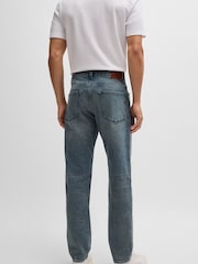 BOSS Blue Regular Fit Maine Comfort Stretch Denim Jeans Comfort Stretch Denim" - Image 4 of 5