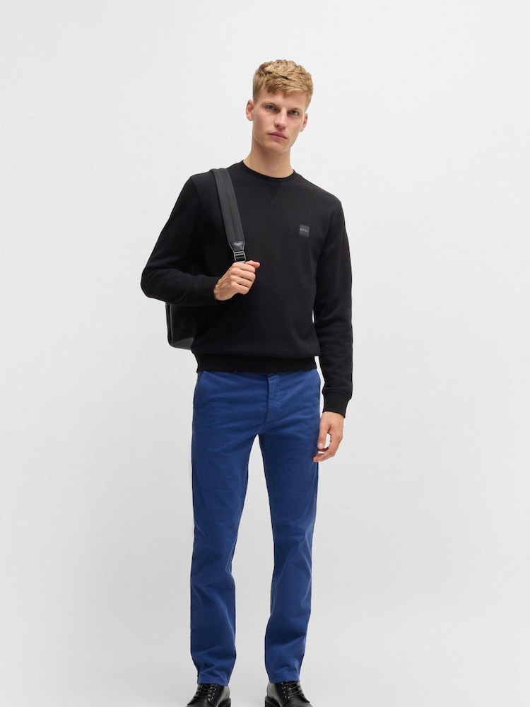 BOSS Blue Slim Chino Trousers - Image 1 of 5