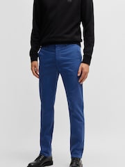 BOSS Blue Slim Chino Trousers - Image 3 of 5