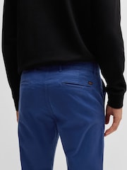 BOSS Blue Slim Chino Trousers - Image 4 of 5