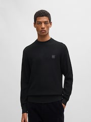 BOSS Black Logo Patch Jumper - Image 1 of 5