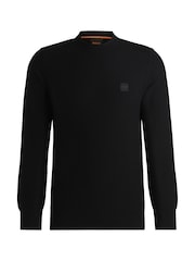 BOSS Black Logo Patch Jumper - Image 5 of 5