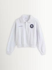Sporty & Rich Grey World Series Polo Shirt - Image 1 of 1