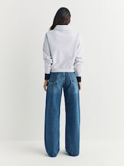 Sporty & Rich Grey World Series Polo Shirt - Image 3 of 6