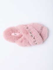 Boux Avenue Cross Band Slippers - Image 3 of 5