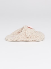 Boux Avenue Teddy Nude Mules Slippers - Image 2 of 6