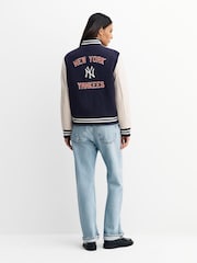Sporty & Rich Blue Champions Wool Varsity Jacket - Image 3 of 7