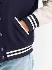 Sporty & Rich Blue Champions Wool Varsity Jacket - Image 6 of 7
