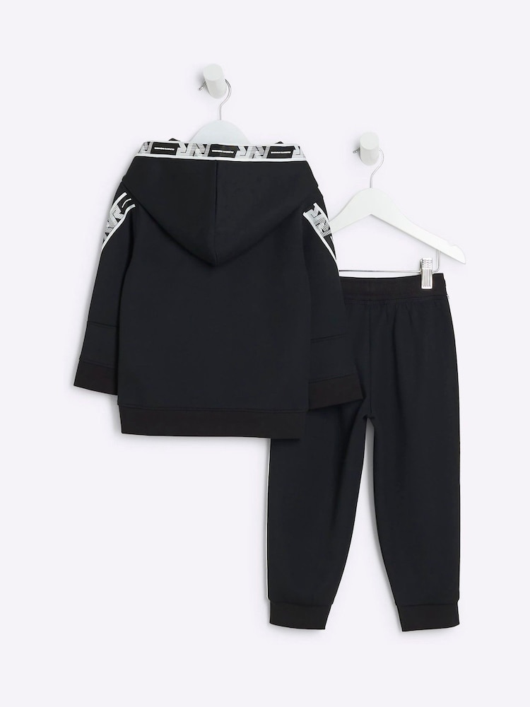 Ensemble River Island sweat à capuche et jogging sport pour petits garçons et ado - Image 3 of 6