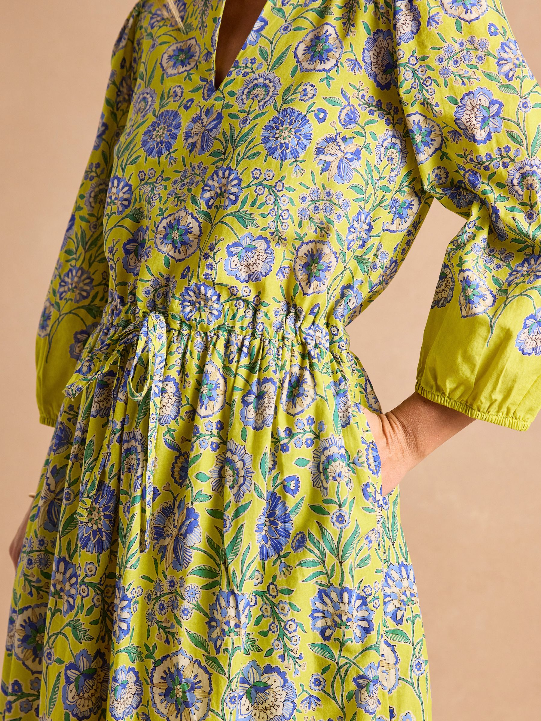 Robe Joules - Taille UK 10 (FR 38) - Multicolore - Longueur Genoux - Occasion Très Bon état