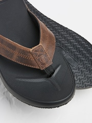 Burke Brown Comfort Flip Flop - Image 3 of 3