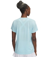Under Armour Blue Tech Twist Crew Neck T-Shirt - Image 2 of 2