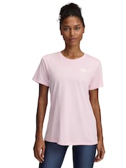 Rosa claro - Camiseta Tech SSC Twist de Under Armour - Imagen 1 de 2
