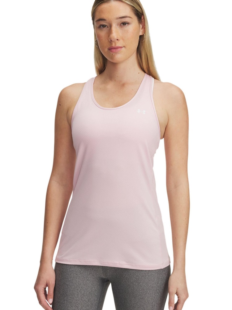 Under Armour Pink Tech Mesh Racer Tank Top - Image 1 of 2