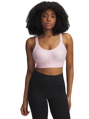 Under Armour Pink Medium Infinity Support Bra - Image 1 of 2