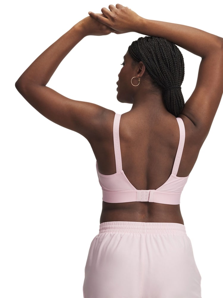 Under Armour Pink Medium Infinity Support Bra - Image 2 of 2 Under Armour Pink Medium Infinity Support Bra - Image 2 of 2