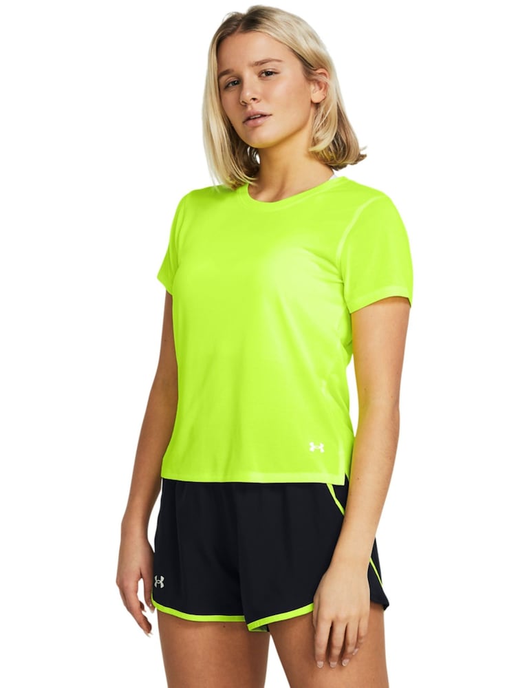 Under Armour Yellow Launch T-Shirt - Image 1 of 5