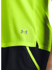 Under Armour Yellow Launch T-Shirt - Image 3 of 5