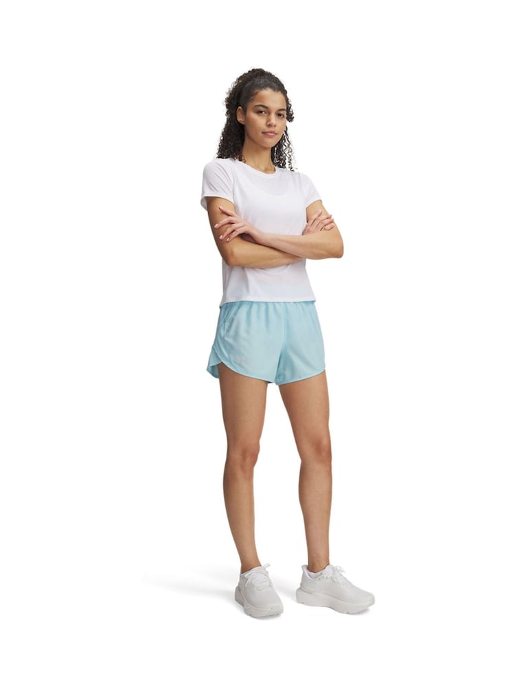 Under Armour Blue Fly By 3 Shorts - Image 3 of 3