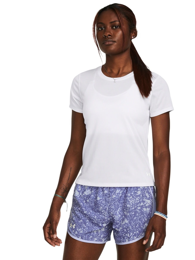 Under Armour White Launch T-Shirt - Image 1 of 4