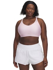 Under Armour Pink Crossback Low Bra - Image 1 of 2