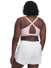 Under Armour Pink Crossback Low Bra - Image 2 of 2