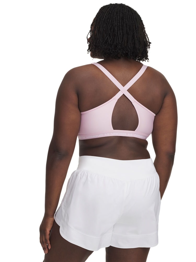 Under Armour Pink Crossback Low Bra - Image 2 of 2