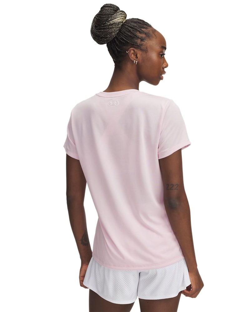 Under Armour Pink Tech SSC Solid T-Shirt - Image 2 of 2