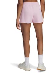 Under Armour Pink Rival Terry Shorts - Image 3 of 3