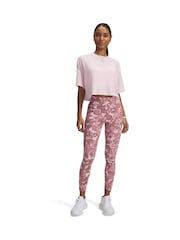 Under Armour Pink Motion Ankle Leg Print Leggings - Image 1 of 3