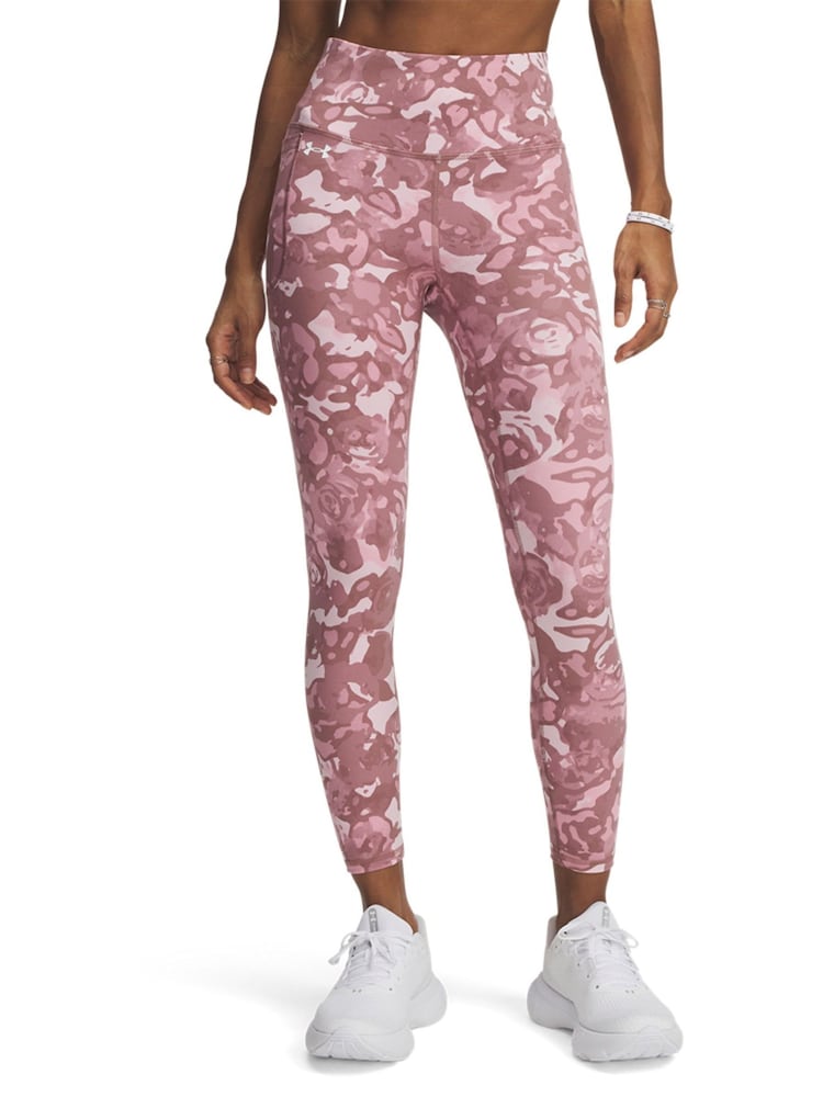 Under Armour Pink Motion Ankle Leg Print Leggings - Image 3 of 3