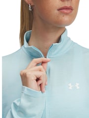 Under Armour Blue Tech Twist 1/2 Zip Top - Image 3 of 3