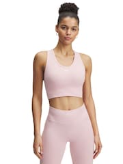 Under Armour Pink Vanish Seamless Mid Bra - Image 1 of 3