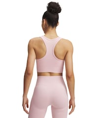 Under Armour Pink Vanish Seamless Mid Bra - Image 2 of 3