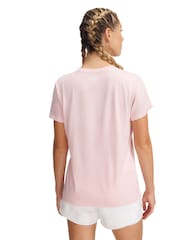 Under Armour Pink Bolt Tech V-Neck T-Shirt - Image 2 of 2