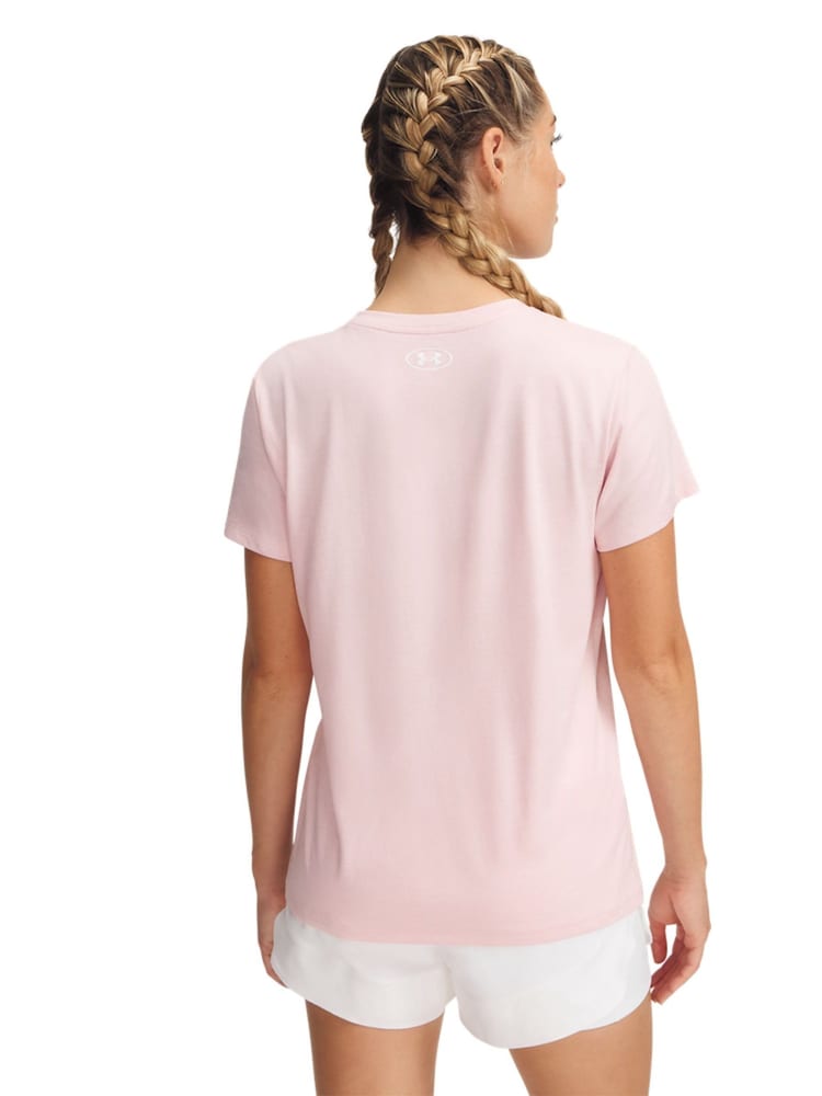 Under Armour Pink Bolt Tech V-Neck T-Shirt - Image 2 of 2