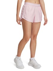 Under Armour Pink Tech Play Up Shorts - Image 1 of 3