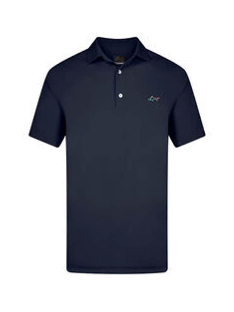 Greg Norman Men's Polo Core Shark Logo - Image 1 of 2