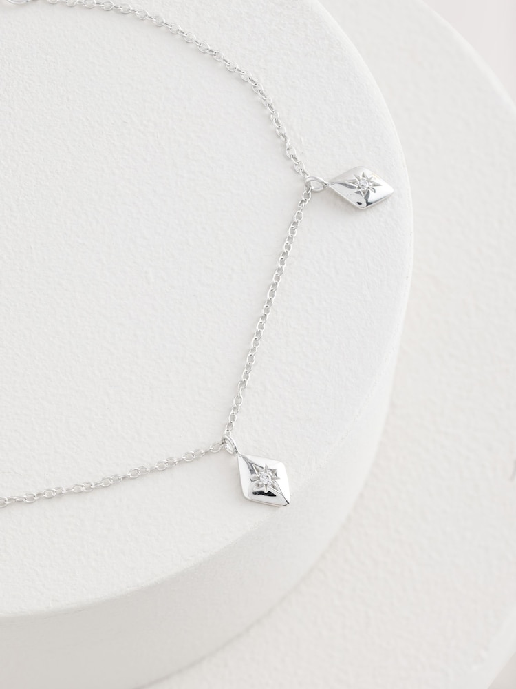 Sterling Silver Charm Bracelet - Image 3 of 3