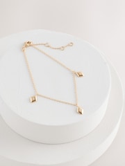 Gold Plated Sterling Silver Charm Bracelet - Image 1 of 3