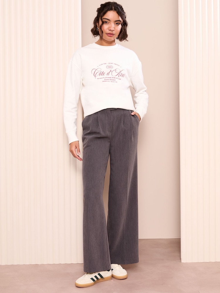 Friends Like These Red Slogan Graphic Print Sweatshirt - Image 3 of 4