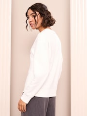 Friends Like These Red Slogan Graphic Print Sweatshirt - Image 4 of 4