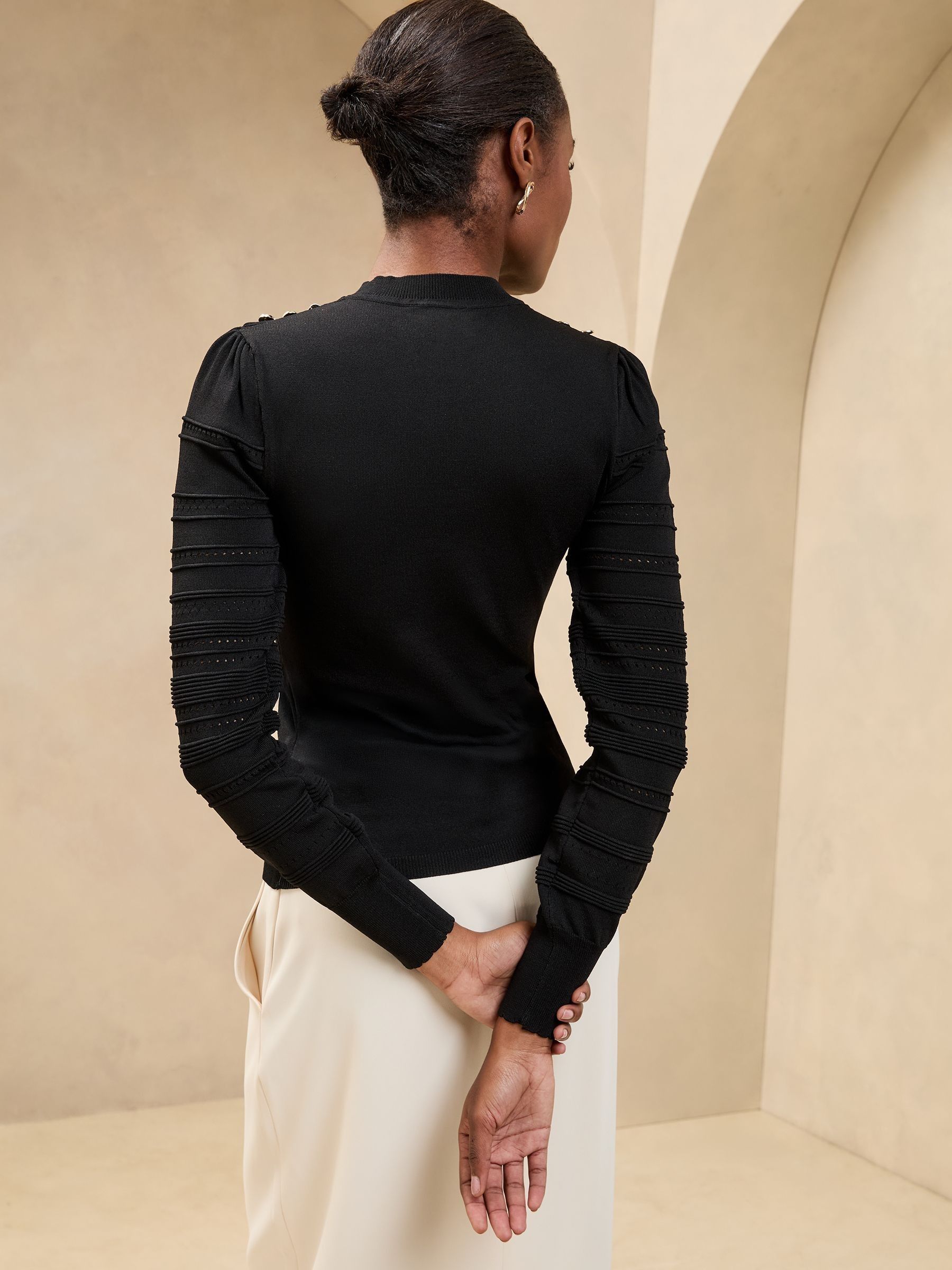 slit neck loose knit (unisex)/3color | KNUTH MARF